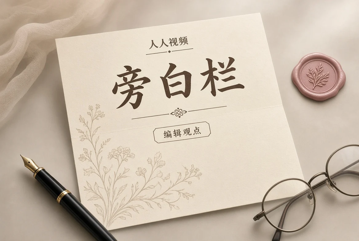 旁白栏:把编辑观点写在事实之后,也把边界写清楚